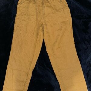 Parachute Tan Straight Leg Pants